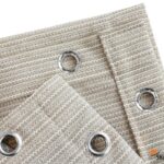 80 cm hoog - beige - balkondoek