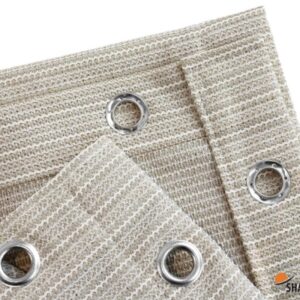 90 cm hoog - beige - balkondoek