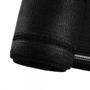 Privacydoek zwart - 180 gram - Standaard