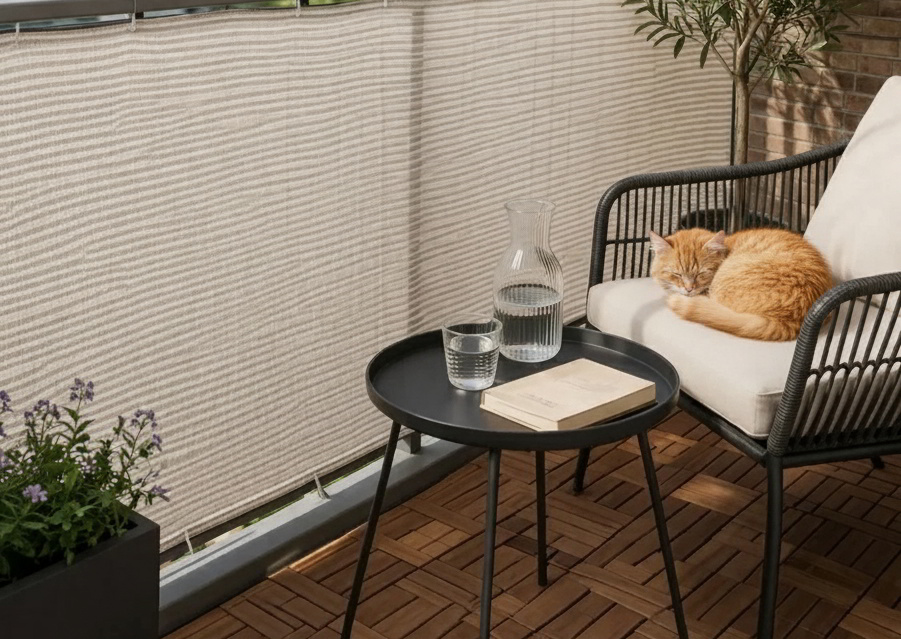 Balkon afschermen voor kat of hond